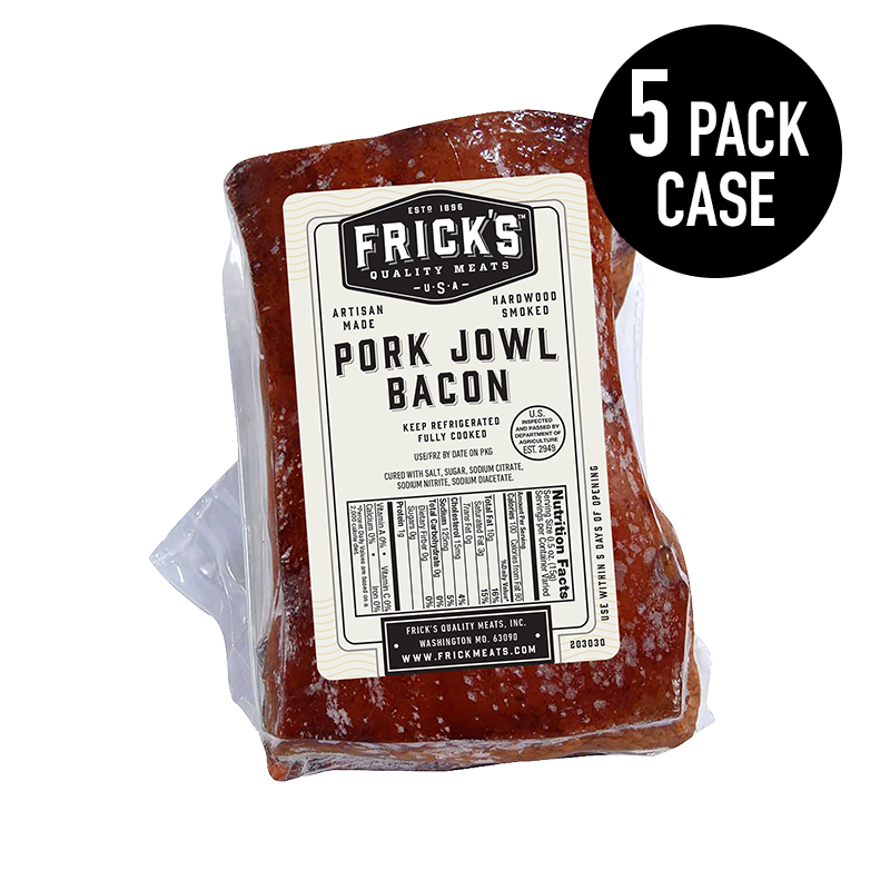 H‑E‑B Dry Cured Sliced Pork Jowl