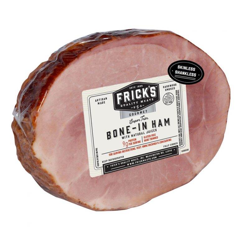 Skinless Shankless Ham, Half | Bone-In Ham | Frick's Quality Meats