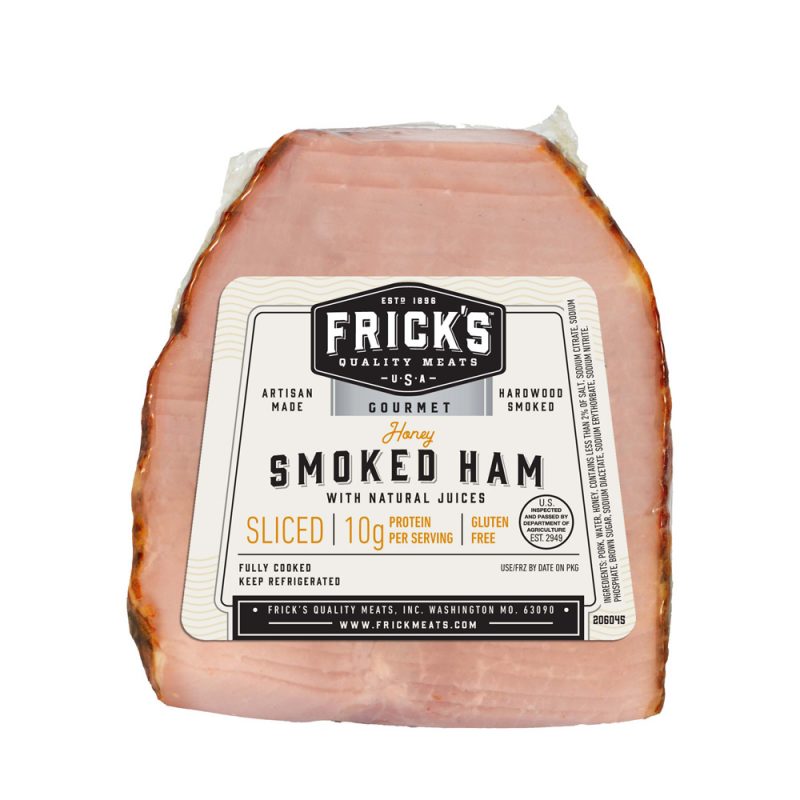 Honey Ham, Sliced Quarter Boneless Ham Frick's Quality Meats