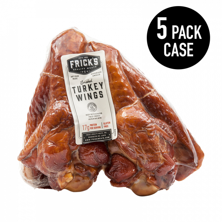Smoked Turkey Wings, 5 pk case Turkey Frick's Quality Meats