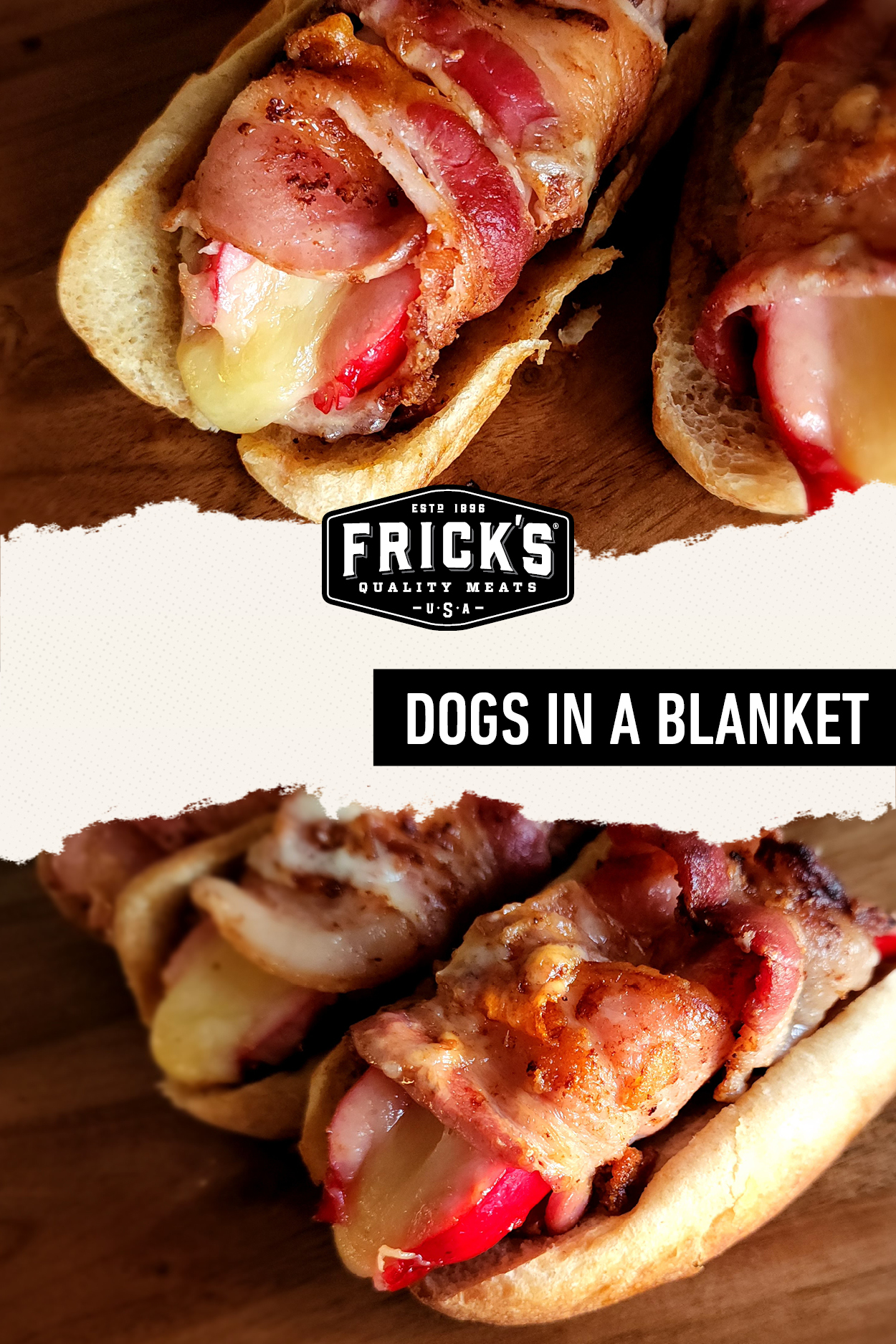 Dogs in a Blanket | Frankfurter Recipe | Frick's Quality Meats