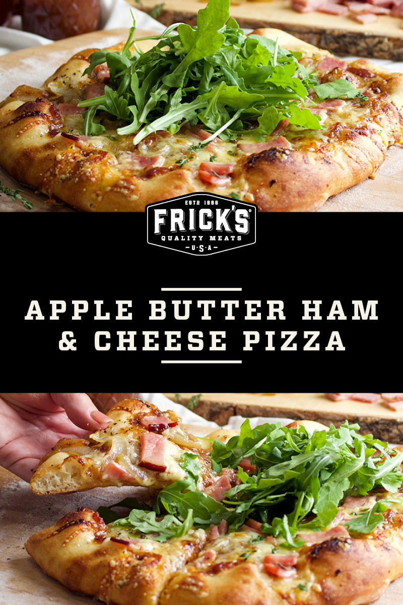 Apple Butter Ham & Cheese Pizza