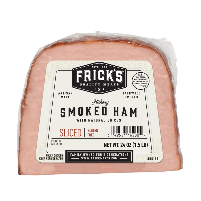 24oz Hickory Quarter Ham | Boneless Ham | Frick’s Quality Meats