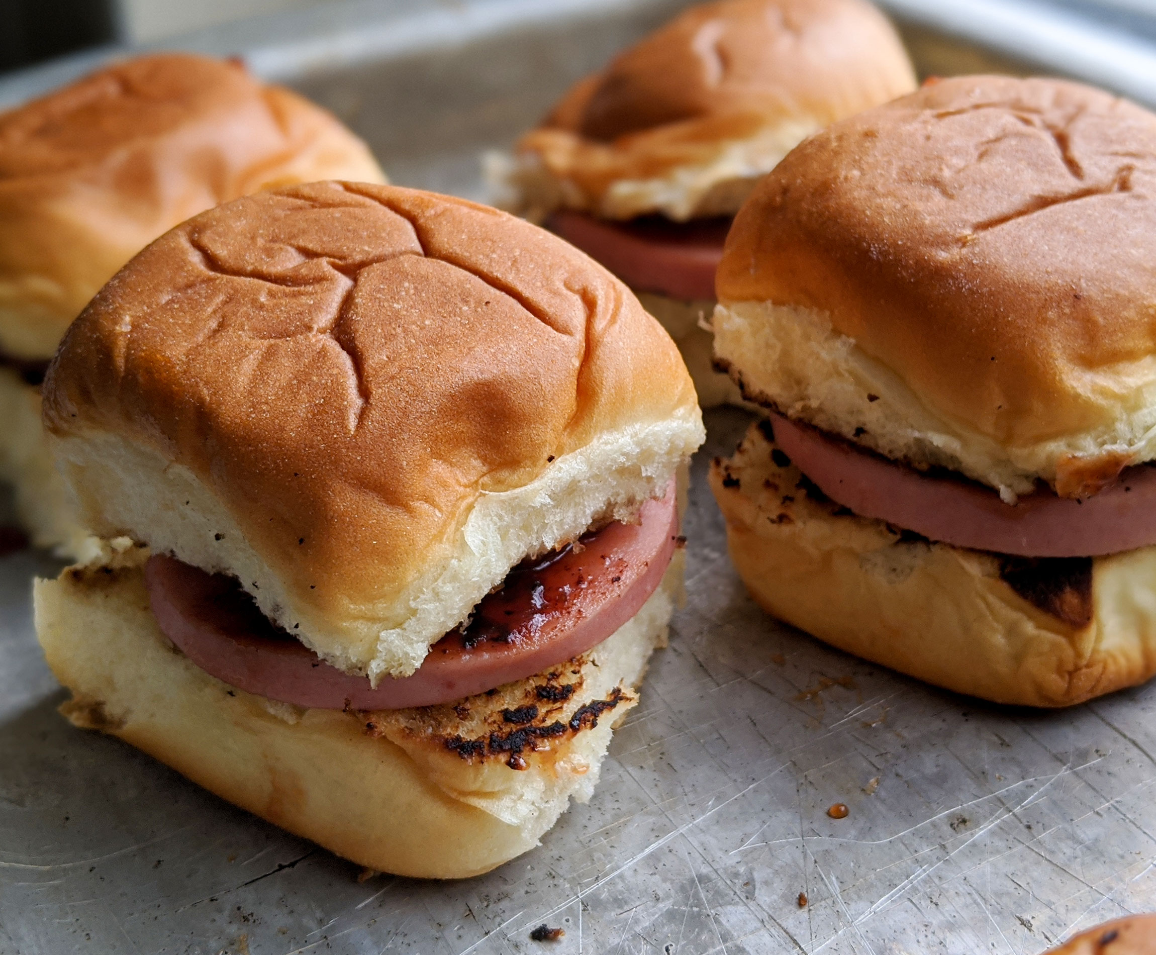 Old School Fried Bologna Sliders | Recipe | Frick's Quality Meats