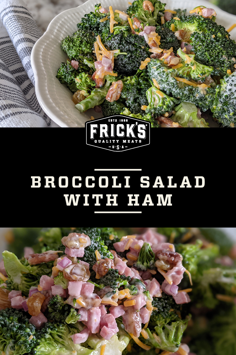 Broccoli Salad with Ham