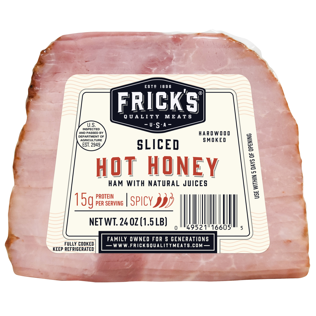 Hot Honey Quarter Ham, 24oz | Boneless Ham | Frick's Quality Meats