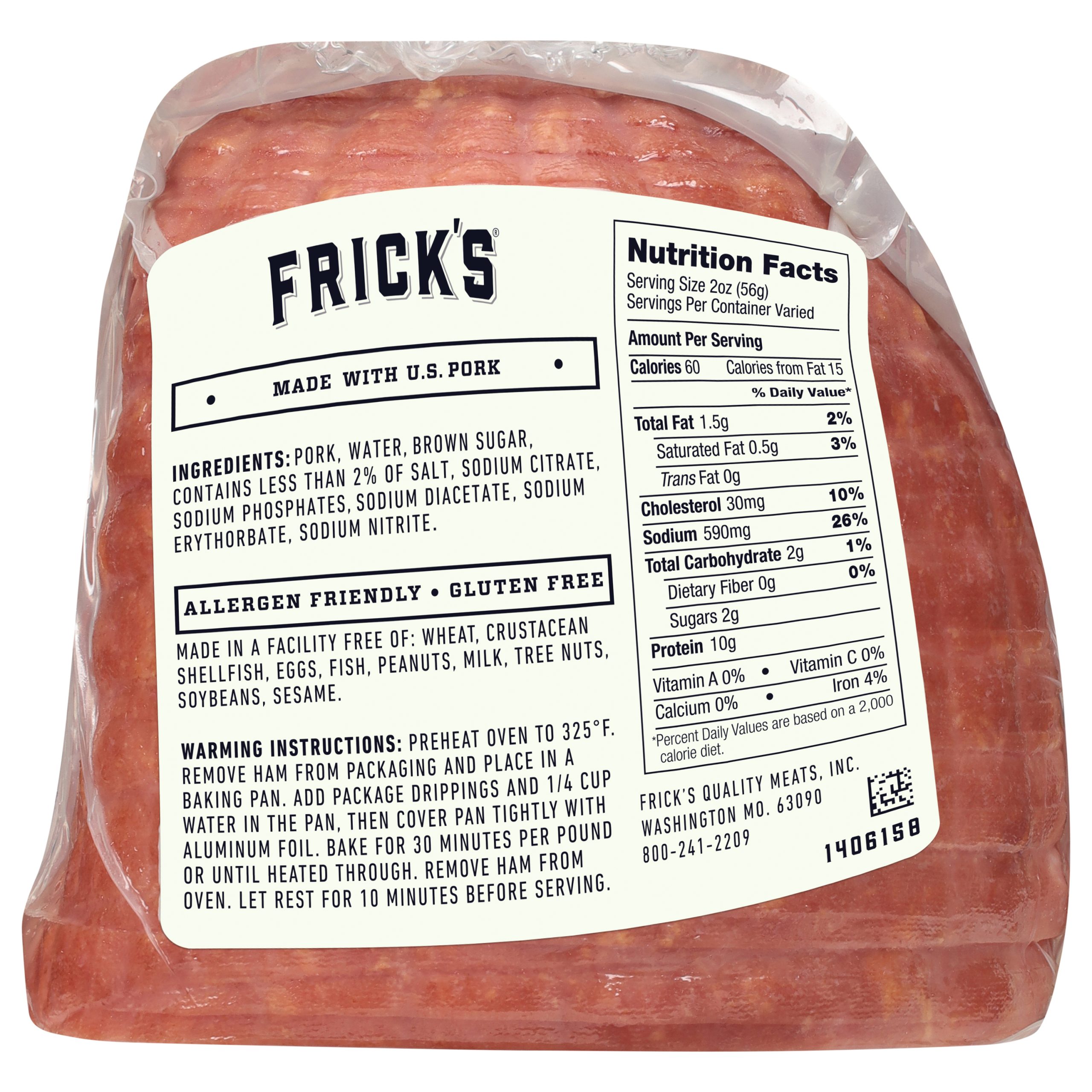 Brown Sugar Smoked Ham, 24 oz - Image 2